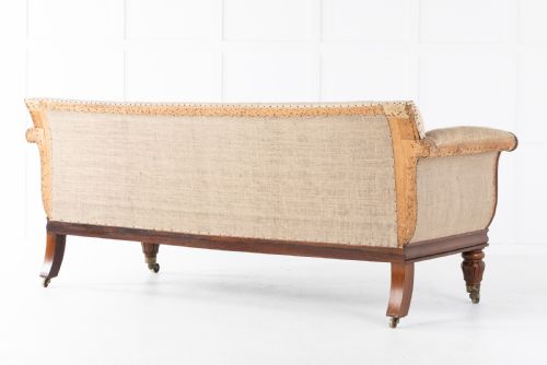 19TH CENTURY ROSEWOOD SOFA - ADDITIONAL PHOTO 7