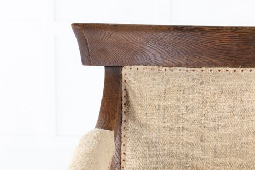 19TH CENTURY OAK METAMORPHIC ARMCHAIR - ADDITIONAL PHOTO 2