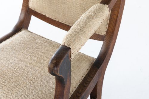 19TH CENTURY OAK METAMORPHIC ARMCHAIR - ADDITIONAL PHOTO 5