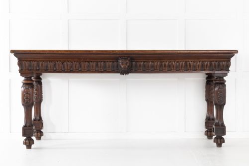 GEORGE IV OAK SERVING TABLE - ADDITIONAL PHOTO 1