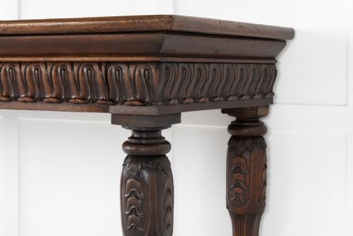 GEORGE IV OAK SERVING TABLE - ADDITIONAL PHOTO 2