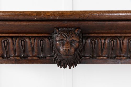 GEORGE IV OAK SERVING TABLE - ADDITIONAL PHOTO 5