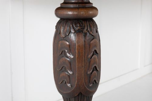 GEORGE IV OAK SERVING TABLE - ADDITIONAL PHOTO 8