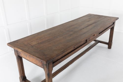FRENCH 18TH CENTURY WALNUT FARMHOUSE TABLE - ADDITIONAL PHOTO 2