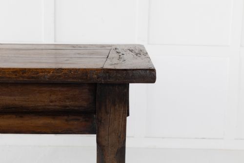 FRENCH 18TH CENTURY WALNUT FARMHOUSE TABLE - ADDITIONAL PHOTO 3