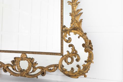 18TH CENTURY ITALIAN GILT MIRROR MADE BY THEODORO MONTARSOLO - ADDITIONAL PHOTO 6