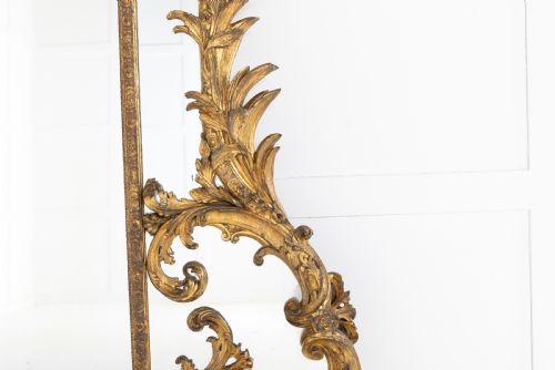 18TH CENTURY ITALIAN GILT MIRROR MADE BY THEODORO MONTARSOLO - ADDITIONAL PHOTO 7