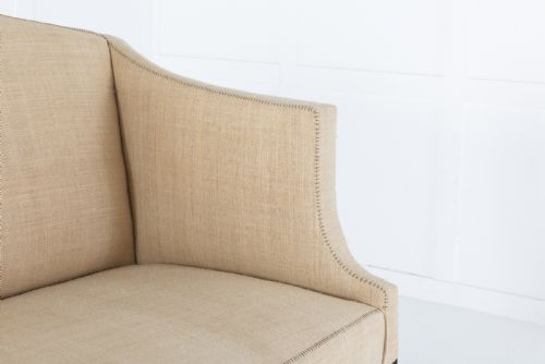 LATE 18TH CENTURY GEORGE III MAHOGANY SOFA - ADDITIONAL PHOTO 2