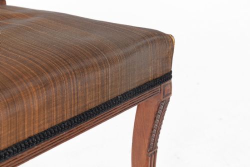 SET OF EIGHT 19TH CENTURY REGENCY MAHOGANY DINING CHAIRS - ADDITIONAL PHOTO 11