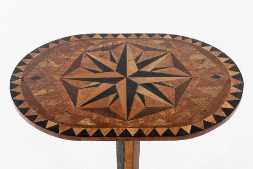 19TH CENTURY SPECIMEN WOOD OCCASIONAL TABLE - ADDITIONAL PHOTO 5