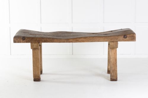 rustic 19th century english chopping block - CATEGORY: ANTIQUE MISCELLANEOUS - DATED 19TH CENTURY