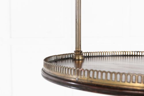 19TH CENTURY ENGLISH TWO TIER DUMB WAITER - ADDITIONAL PHOTO 5