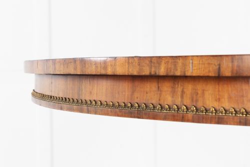 19TH CENTURY ENGLISH REGENCY GONALO ALVES TABLE - ADDITIONAL PHOTO 2