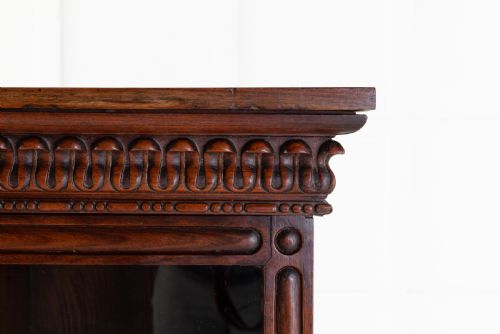 ANGLO INDIAN PADOUK BOOKCASE - ADDITIONAL PHOTO 1