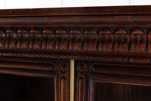 ANGLO INDIAN PADOUK BOOKCASE - ADDITIONAL PHOTO 2