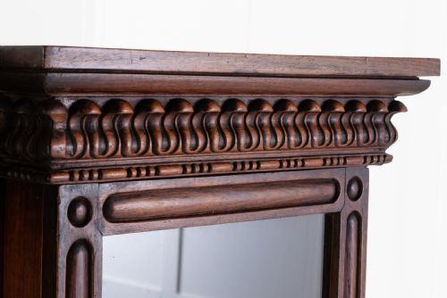 ANGLO INDIAN PADOUK BOOKCASE - ADDITIONAL PHOTO 3
