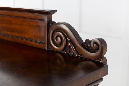 19TH CENTURY MAHOGANY CONSOLESIDE TABLE - ADDITIONAL PHOTO 3
