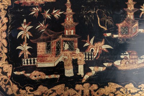 SMALL CHINESE EXPORT LACQUER TABLE - ADDITIONAL PHOTO 7