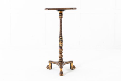small chinese export lacquer table - CATEGORY: ANTIQUE TABLES - DATED 1910