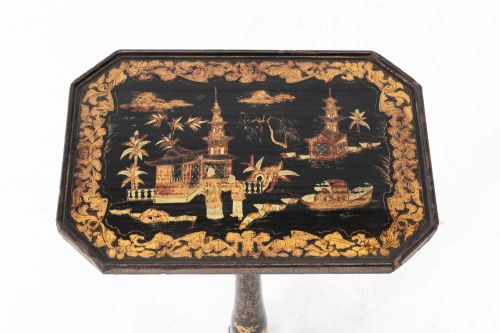 SMALL CHINESE EXPORT LACQUER TABLE - ADDITIONAL PHOTO 1