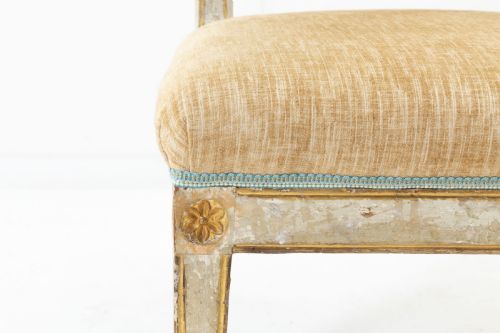 PAIR OF 18TH CENTURY ITALIAN PAINTED SIDE CHAIRS - ADDITIONAL PHOTO 2