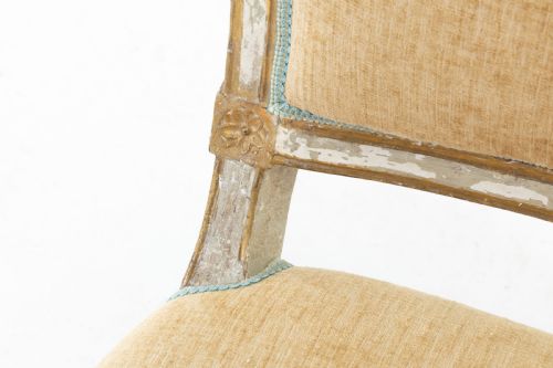 PAIR OF 18TH CENTURY ITALIAN PAINTED SIDE CHAIRS - ADDITIONAL PHOTO 4