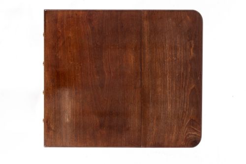 18TH CENTURY GEORGE III MAHOGANY DROP FLAP SIDE TABLE - ADDITIONAL PHOTO 2