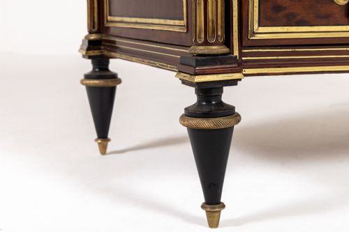 18TH CENTURY LOUIS XVI PERIOD FRENCH MAHOGANY COMMODE - ADDITIONAL PHOTO 10