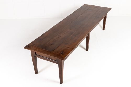 LARGE 18TH CENTURY ITALIAN WALNUT TABLE - ADDITIONAL PHOTO 7
