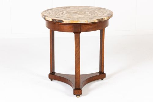 19TH CENTURY FRENCH WALNUT OCCASIONAL TABLE - ADDITIONAL PHOTO 2