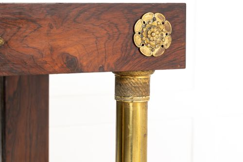 19TH CENTURY REGENCY CHIFFONIER WITH MARBLE TOP - ADDITIONAL PHOTO 4