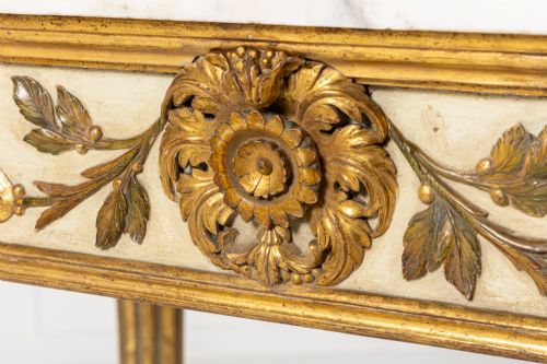 19TH CENTURY ITALIAN GILT CONSOLE TABLE - ADDITIONAL PHOTO 6