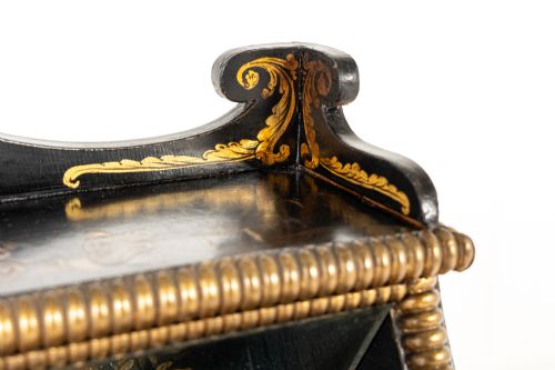 IMPORTANT 19TH CENTURY REGENCY PERIOD JAPANNED SIDE CABINET - ADDITIONAL PHOTO 21