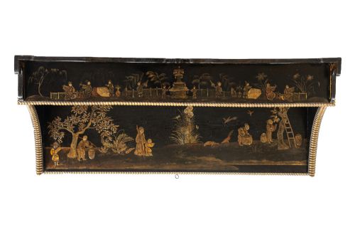IMPORTANT 19TH CENTURY REGENCY PERIOD JAPANNED SIDE CABINET - ADDITIONAL PHOTO 28