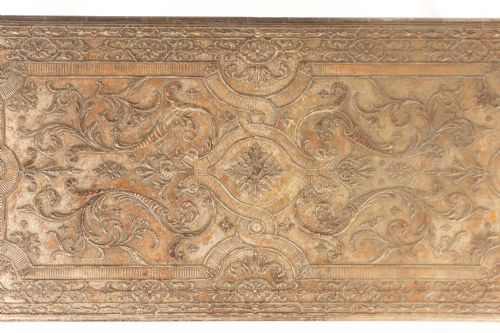 LARGE 19TH CENTURY ENGLISH SILVER GILT GESSO SIDE TABLE - ADDITIONAL PHOTO 8