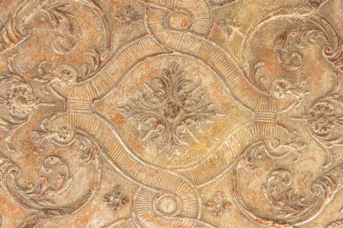 LARGE 19TH CENTURY ENGLISH SILVER GILT GESSO SIDE TABLE - ADDITIONAL PHOTO 9