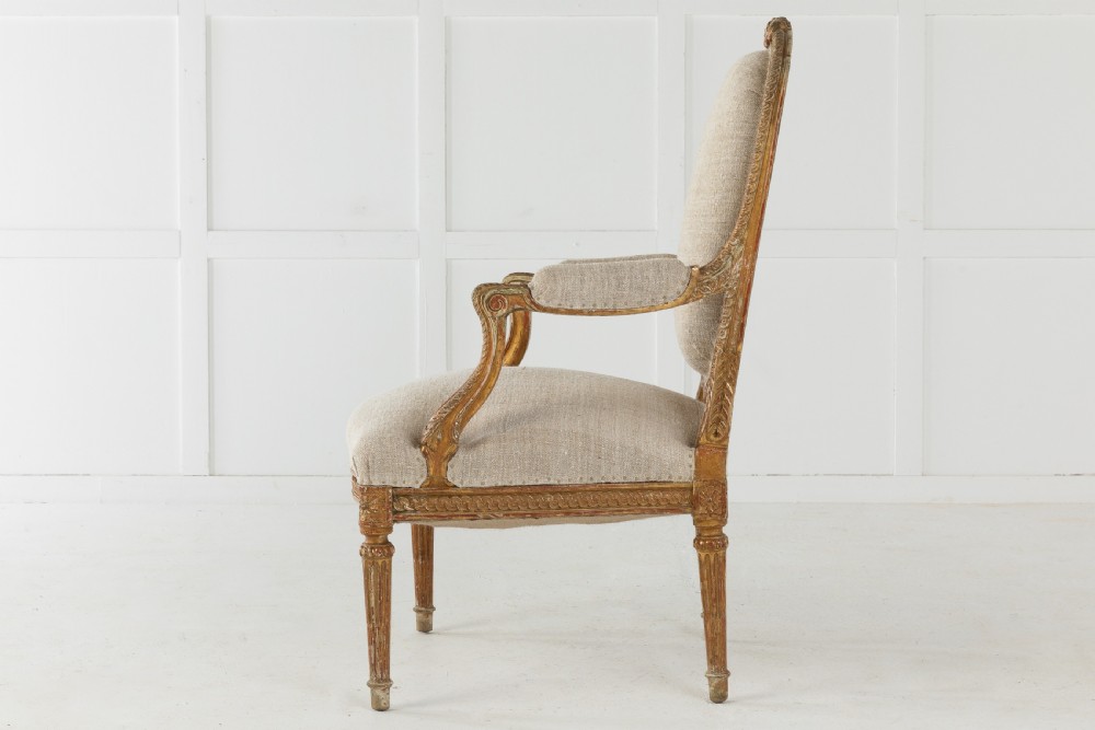 19th Century Carved Wood Chair View II