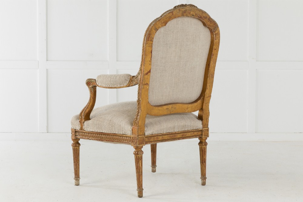 19th Century Carved Wood Chair View III
