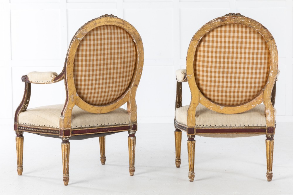 PAIR OF FRENCH ARMCHAIRS View III