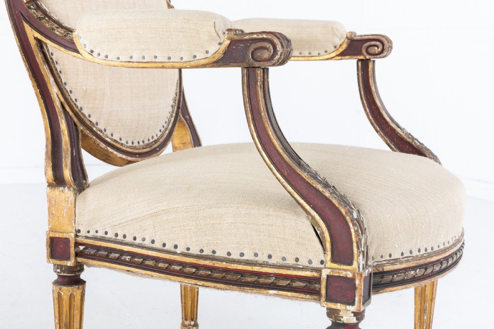 PAIR OF FRENCH ARMCHAIRS View X