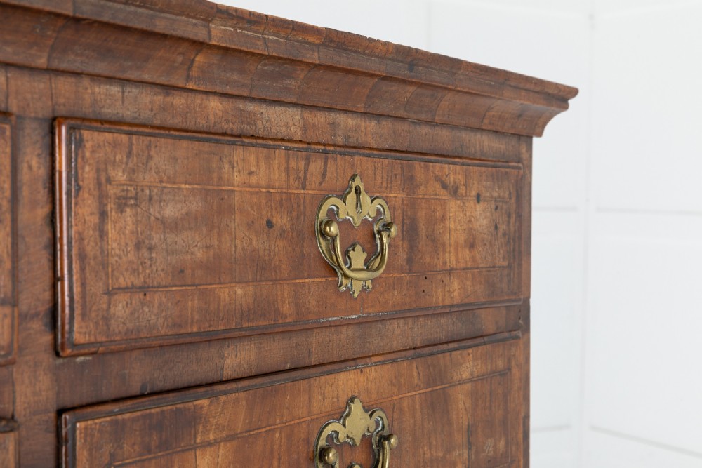 GEORGE II WALNUT TALL CHEST View III