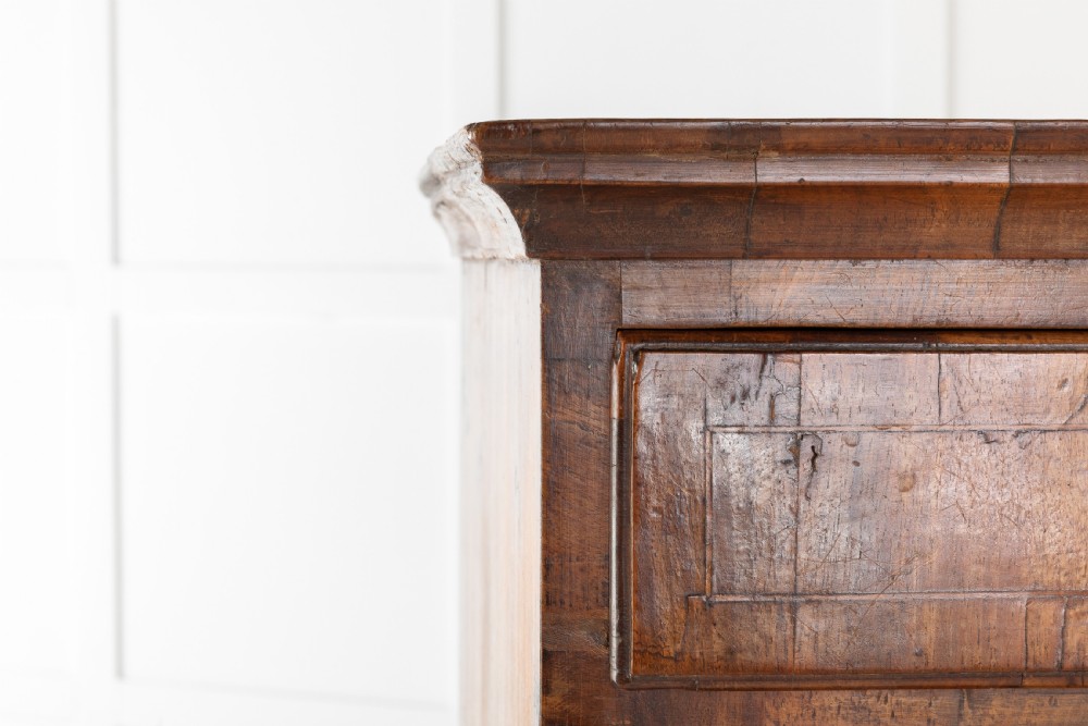 GEORGE II WALNUT TALL CHEST View IV