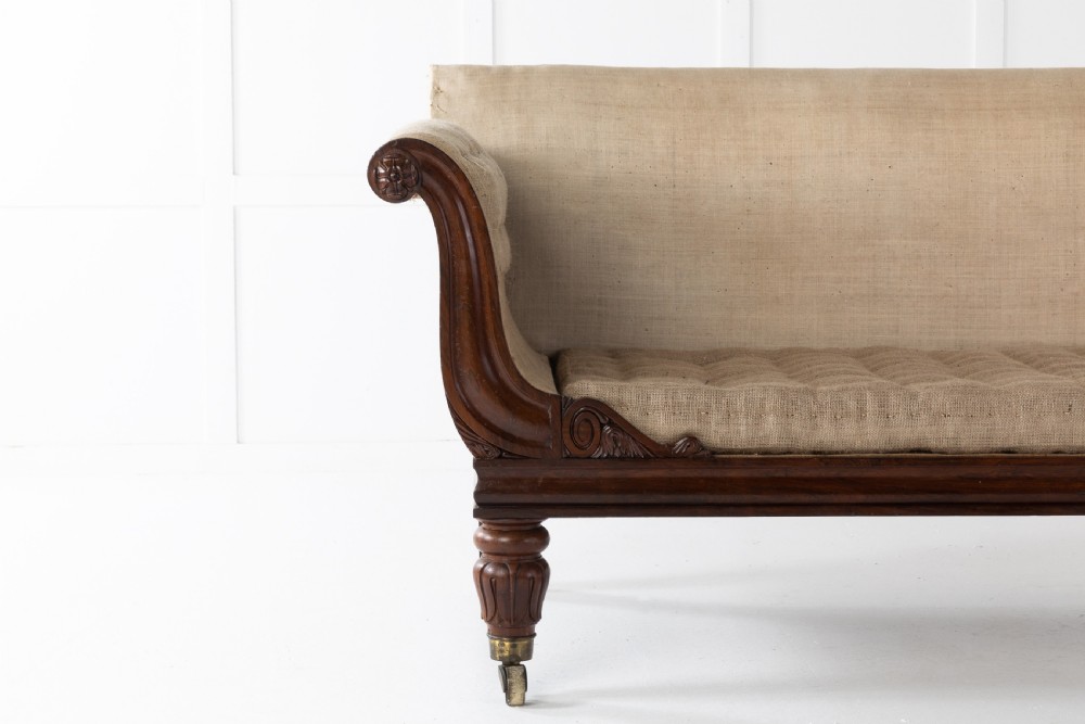 19th Century Rosewood Sofa View III