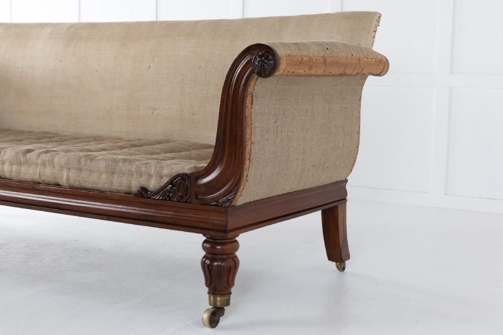 19th Century Rosewood Sofa View IV