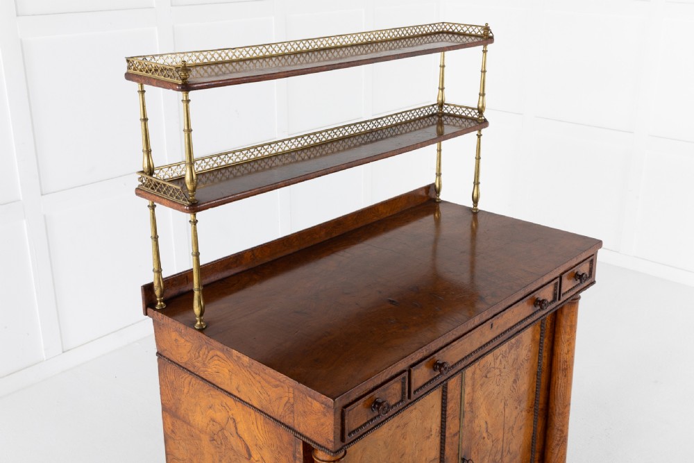 Regency Burr Oak Chiffonier View III