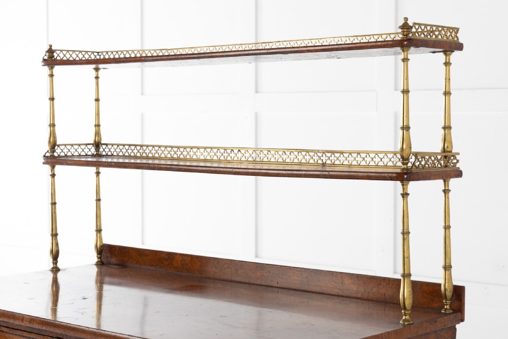 Regency Burr Oak Chiffonier View IV