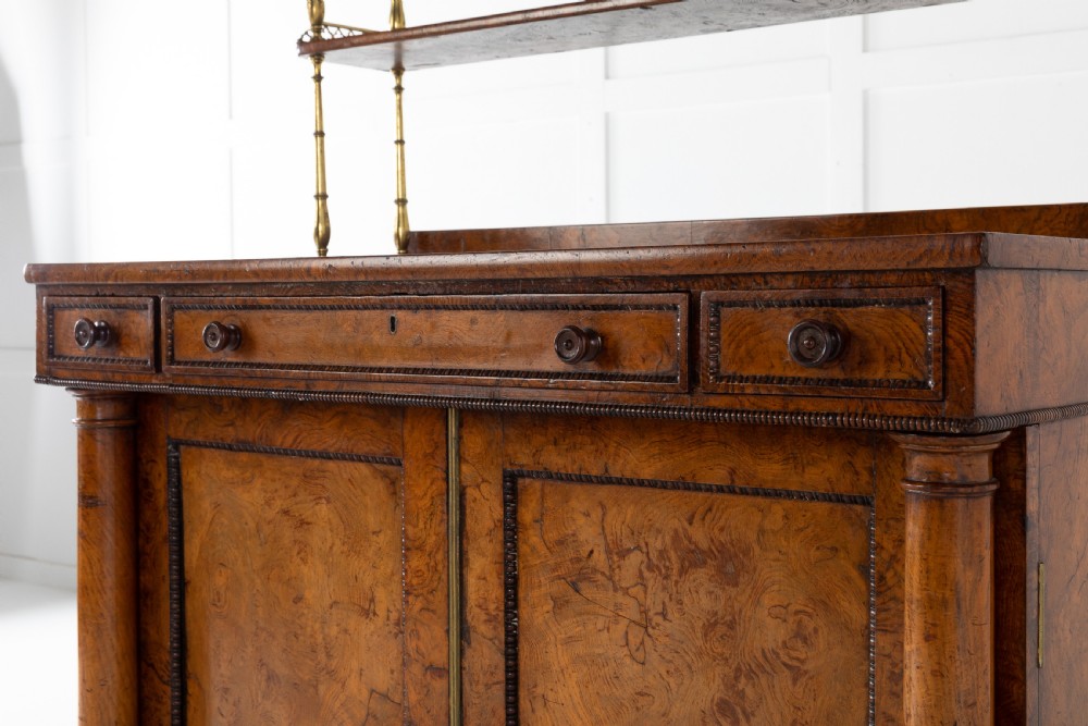 Regency Burr Oak Chiffonier View V