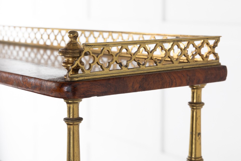 Regency Burr Oak Chiffonier View XI