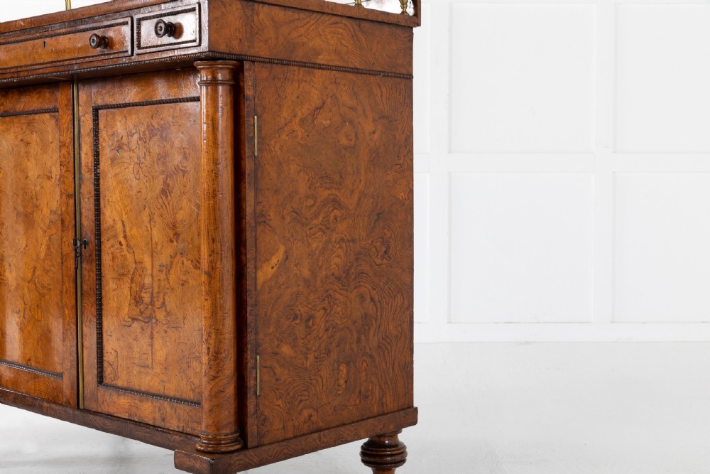 Regency Burr Oak Chiffonier View XII