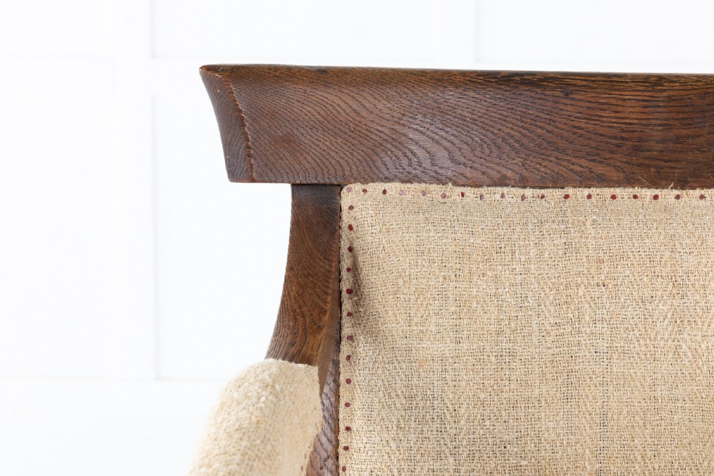 19th Century Oak Metamorphic Armchair View III